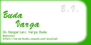 buda varga business card